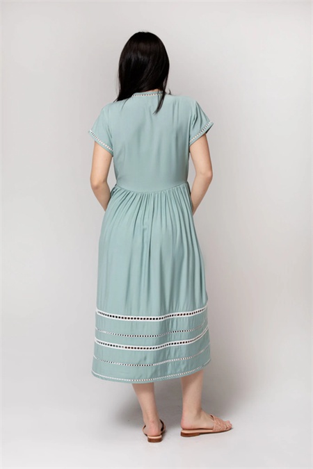 Anti-Bacterial V Neck Nursing Dresses